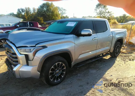 2024 Toyota Tundra Limited из США, поврежденный, VIN 5TFJA5AB8RX035050